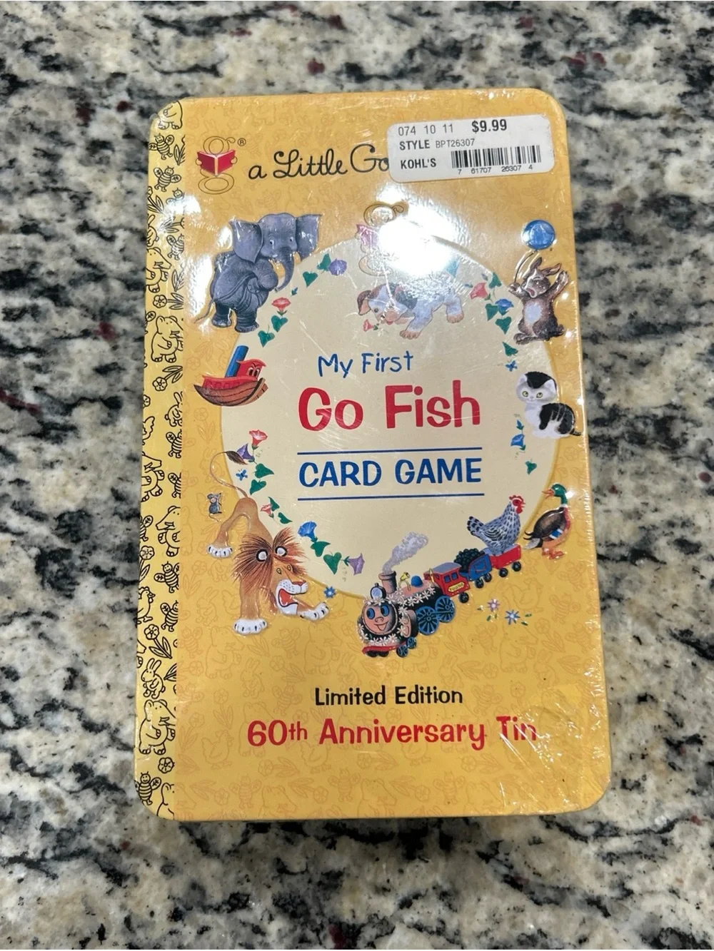 Little Golden Book My First Go Fish Card Game 60th Anniversary Limited Edition